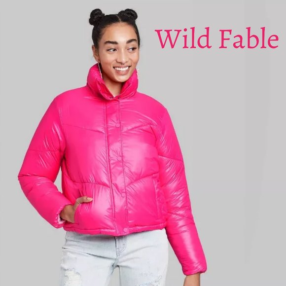 Quilted Jacket Target Coats And Jackets Pink Coat Wild Fable